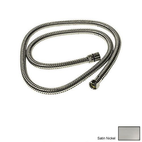 59" Metal Shower Hose Assembly in Satin Nickel