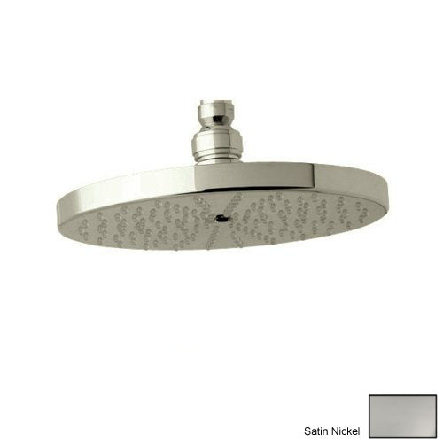 Rodello 8" Circular Rain Showerhead in Satin Nickel, 2.0 gpm