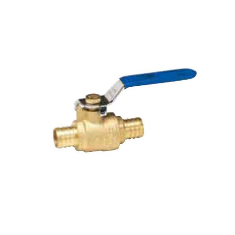 Ball Valve 3/4" Brass  PEXXPEX No-Lead Max Pressure 400 PSI WOG non-shock