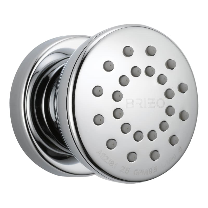 Brizo Essential Surface Mount Round Body Spray In Chrome