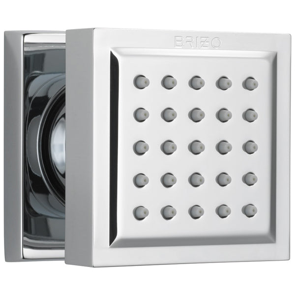 Brizo Essential Surface Mount Square Body Spray In Chrome
