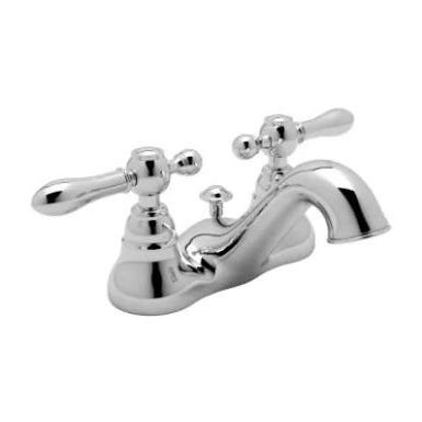 Arcana Centerset Lav Fct in Chrome w/Classic Metal Levers