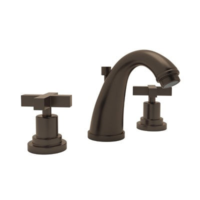 Avanti Widespread Lav Faucet in Tuscan Brass w/Cross Handles
