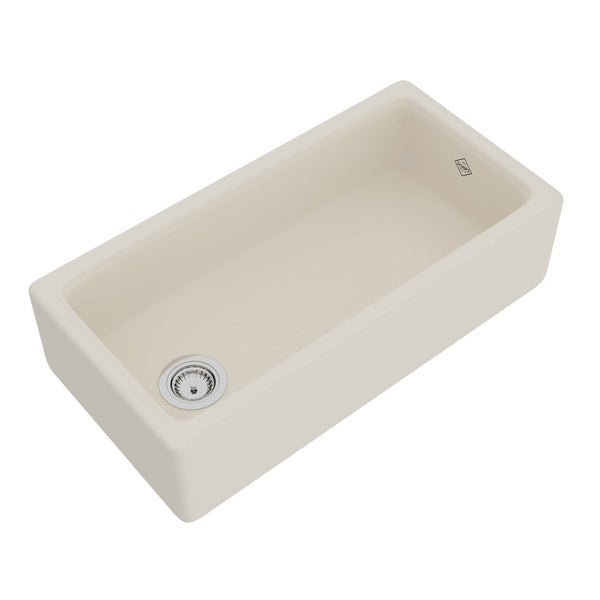 Shaws Original 36x18x10" Fireclay Kitchen Sink in Parchment