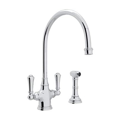 Perrin & Rowe Georgian Era Single Hole Kitchen Fct in Chrome