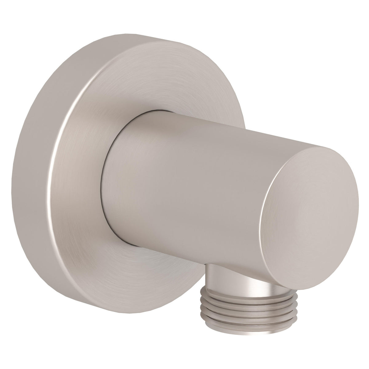 Spa Shower Handshower Outlet in Satin Nickel