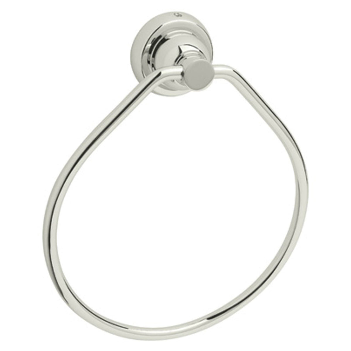 Perrin & Rowe Holborn Towel Ring in Polished Nickel