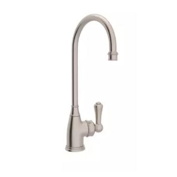 Single Hole Bar Faucet in Satin Nickel