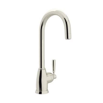 Perrin & Rowe Mimas Single Hole Bar Faucet in Polished Nickel