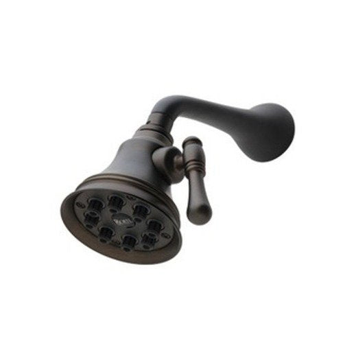 Mantova Multi-Function Showerhead In Tuscan Brass