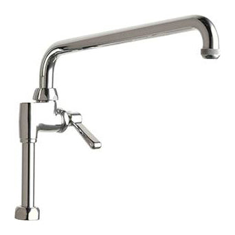 Adapta-Faucet Kitchen Integrated Faucet for Pre-Rinse Fittings Single Hole Full Flow in Chrome