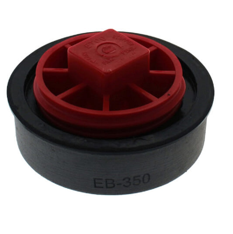 CLEANOUT PLUG 3-1/2 PVC RAISED HEAD 882-EB350 - EXPANDABLE - T-CONE