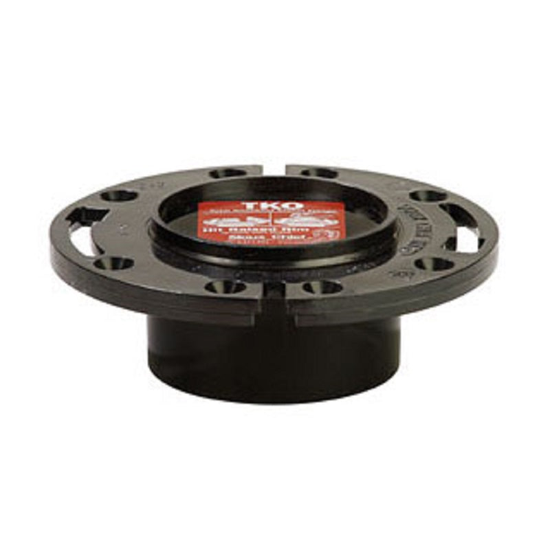 CLOSET FLANGE 4X3 ABS 883-AT TKO FLUSH TO FLOOR