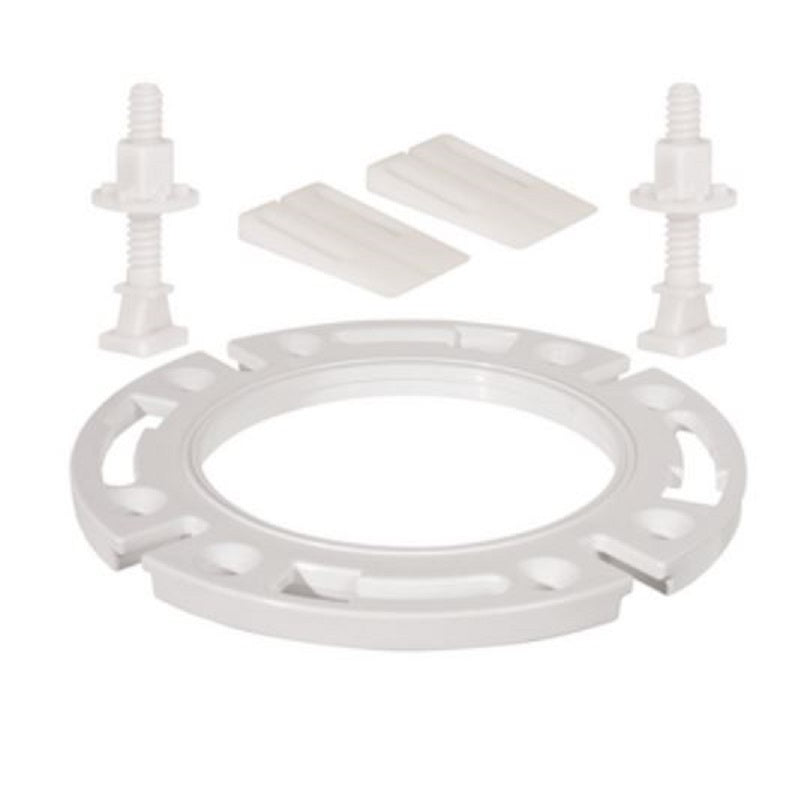 RING KIT CLOSET FLANGE 886-411 EXTENSION RING, 2 BOLTS, 2 SHIMS
