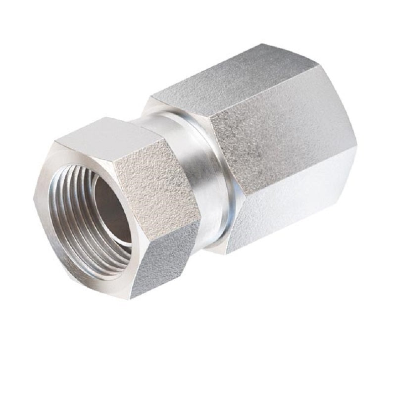 ADAPTER 1/2 STL 9255X8X8 FEMALE SWIVEL X FPT