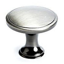 Oasis 1-1/4" Knob in Brushed Tin