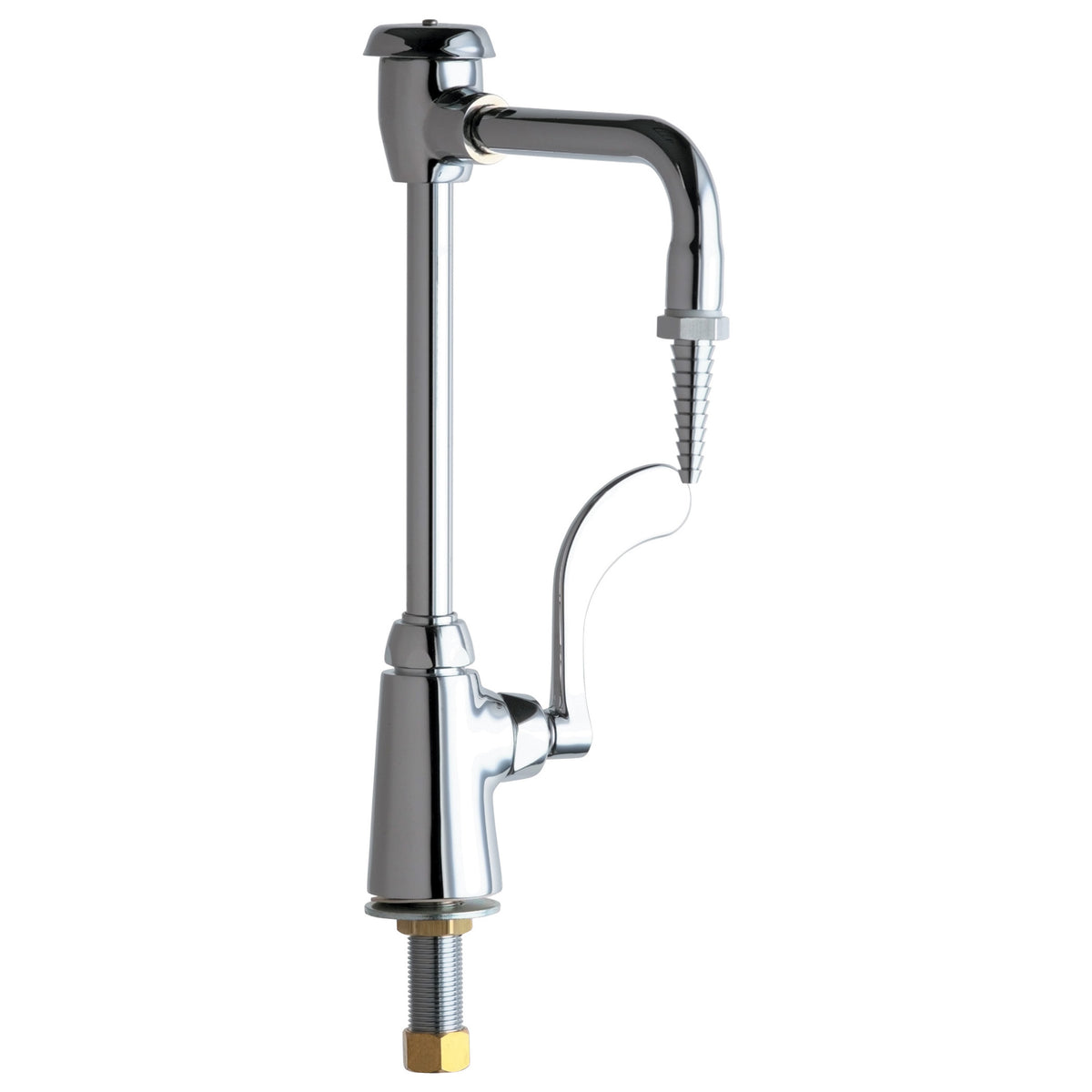 Deck-Mounted Manual Lab Faucet In Polished Chrome