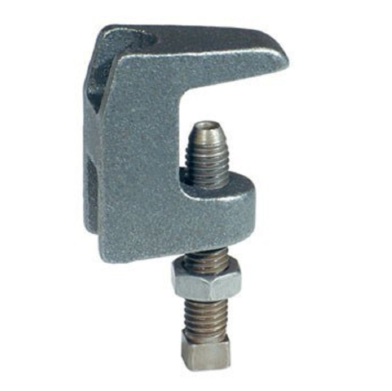 CLAMP 1/2 BLACK STEEL TOP BEAM 350 0050PL W/LOCKNUT