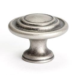 Advantage Plus 4 1-5/16" Knob in Weathered Nickel