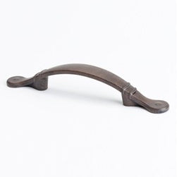 Advantage Plus 4 3" Pull in Rust Glaze