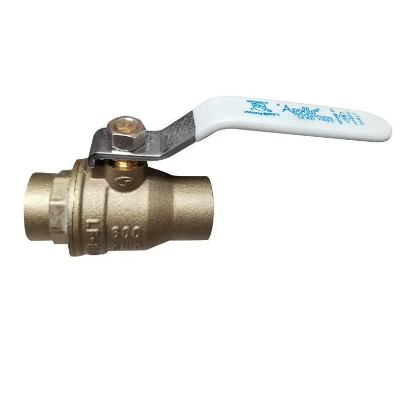 BALL VALVE 3/4 BRASS CXC 94ALF-204-01A 600# LEAD FREE