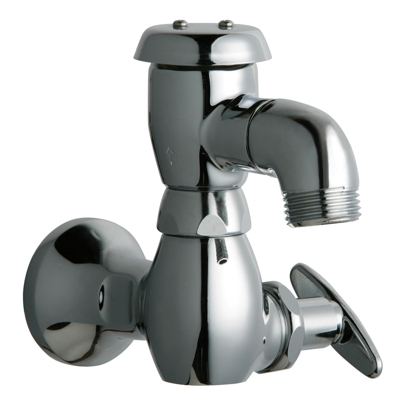 Single Handle Wall Mount Inside Sill Fitting Chrome