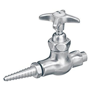 Wall-Mounted, Tin-Lined Lab Fitting In Chrome