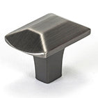 Laura 1-7/16" Knob in Vintage Nickel
