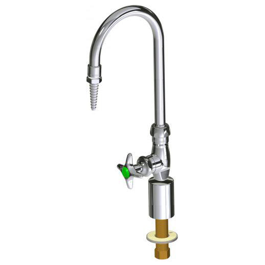 Deck-Mounted Manual Lab Faucet In Polished Chrome