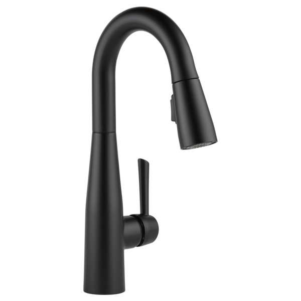 Essa Bar Faucet w/Pull-Down Spray in Matte Black