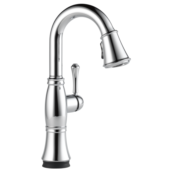Cassidy Single Handle Touch Pulldown Bar/Prep Faucet in Chrome