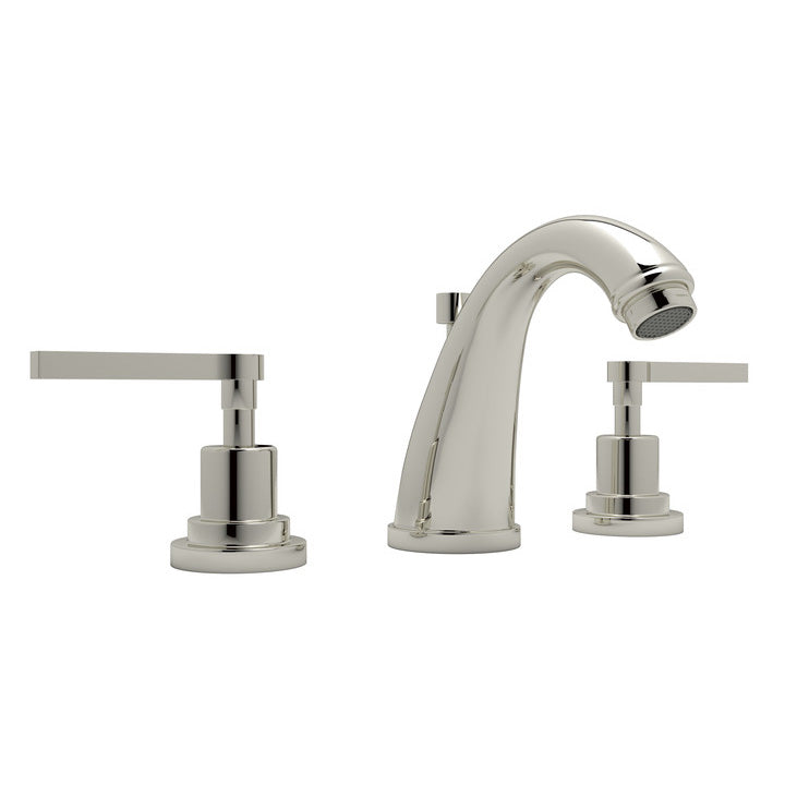 Avanti Widespread Lav Fct in Polished Nickel w/Metal Levers