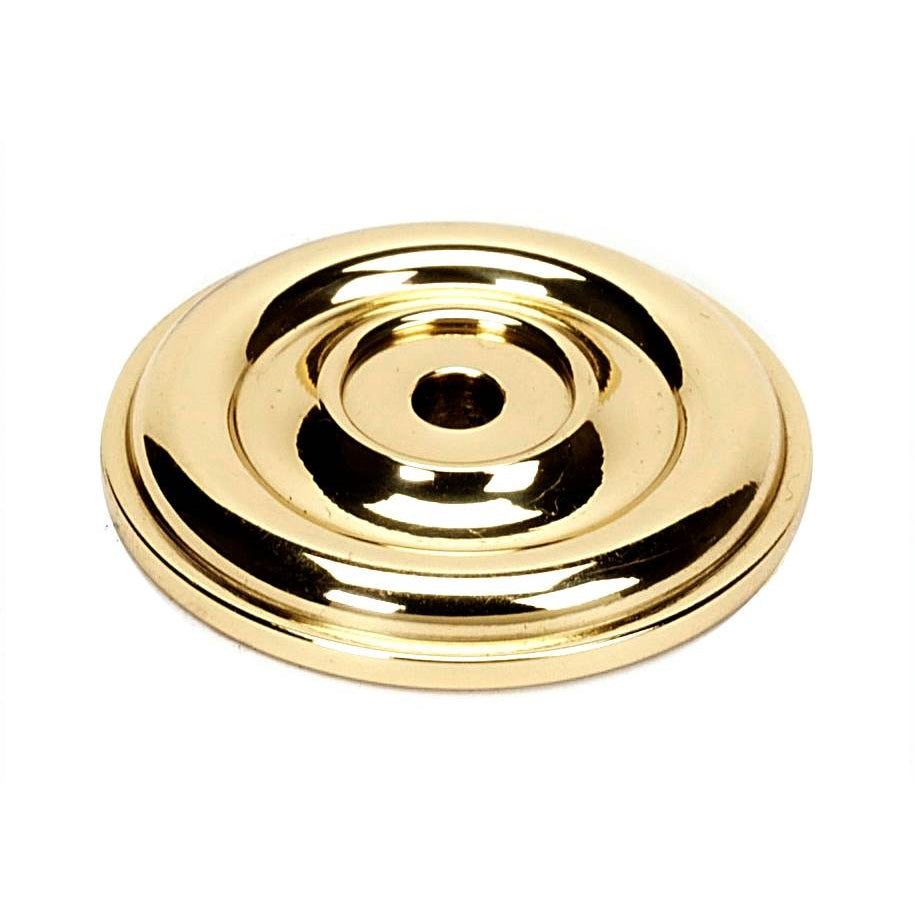 Bella Rosette in Polished Brass