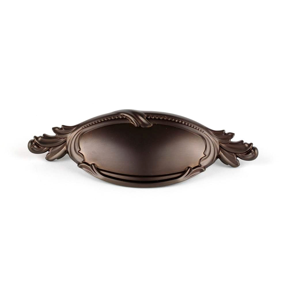 Hickory 4" Cup Pull w/Chocolate Bronze Finish