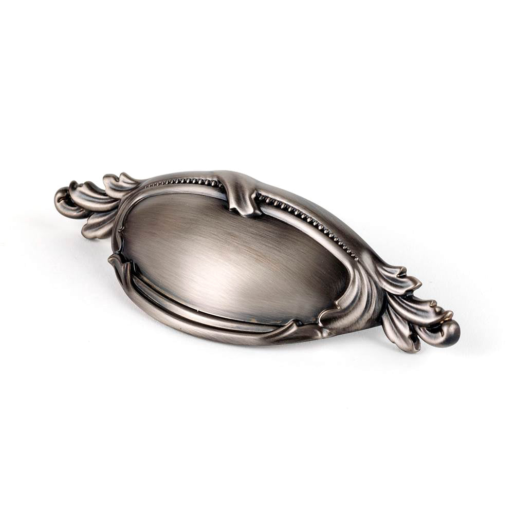 Hickory 4" Cup Pull w/Pewter Finish