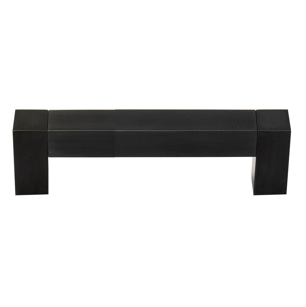 Block 3-1/2" Pull w/Bronze Finish