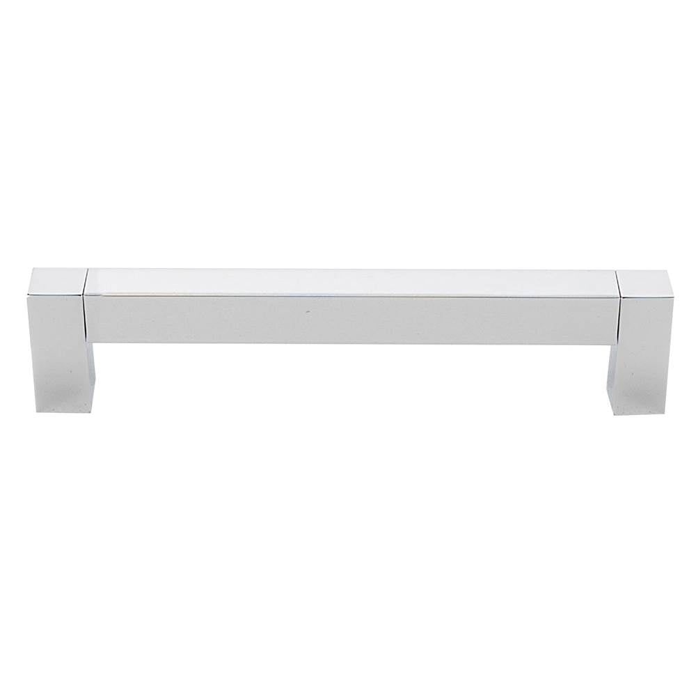 Block 6" Pull w/Polished Chrome Finish