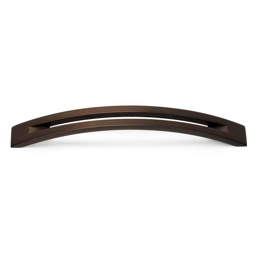 Slit-Top 6" Pull w/Chocolate Bronze Finish