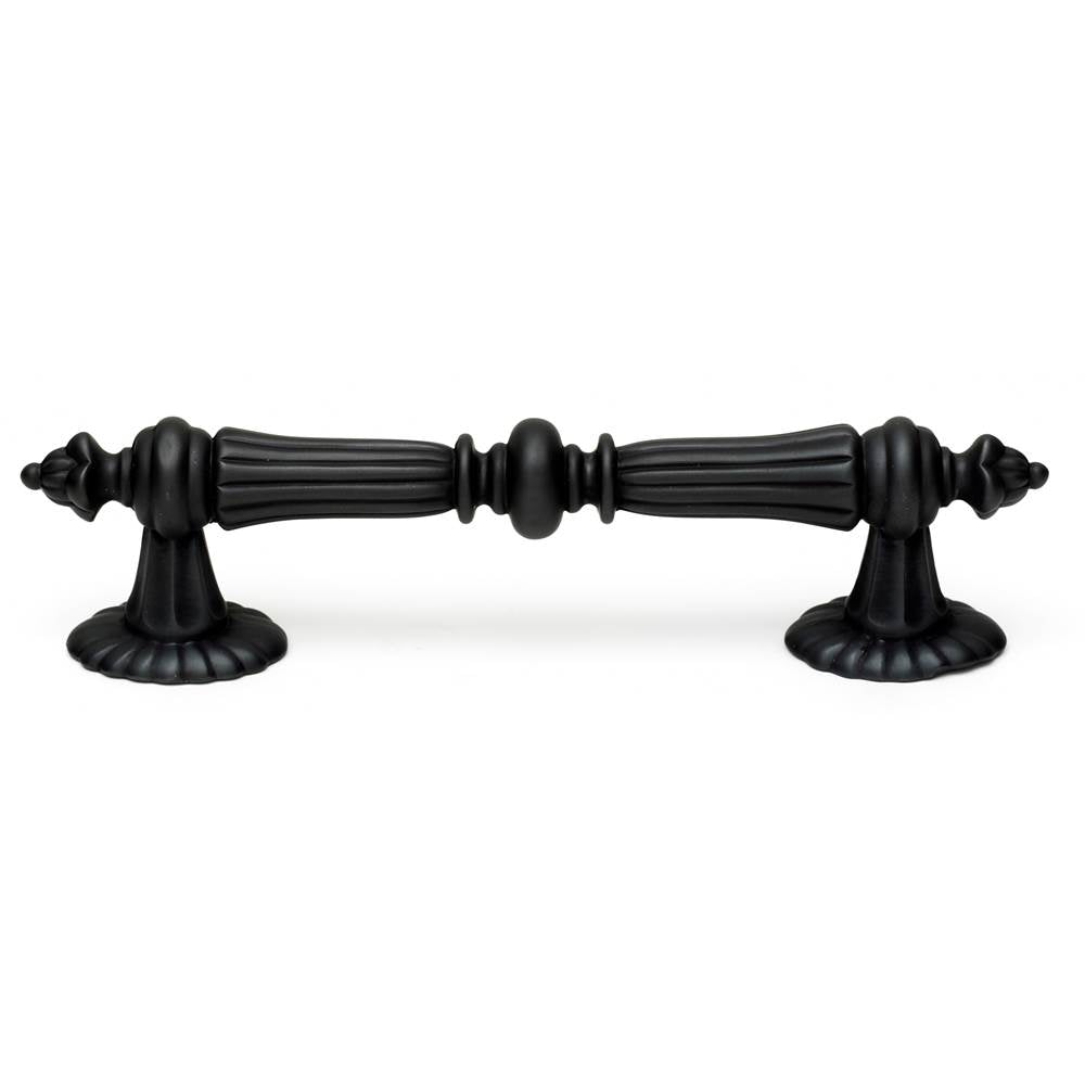 Ornate 4-5/8" Pull w/Bronze Finish
