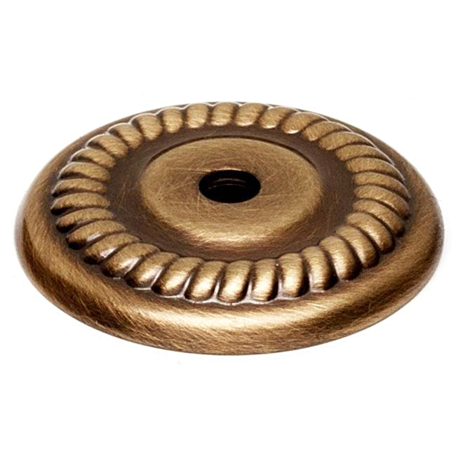 Rope 1-1/4" Rosette w/Antique English Finish