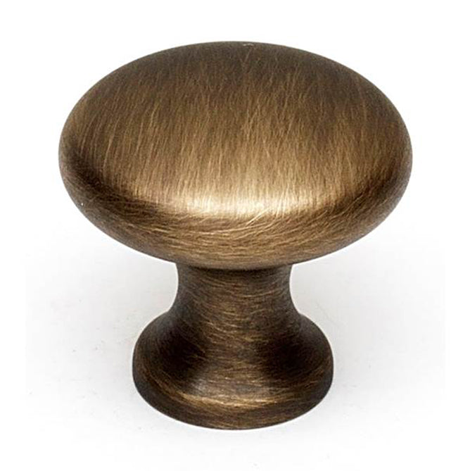 Traditional 1" Knob w/Antique English Matte Finish