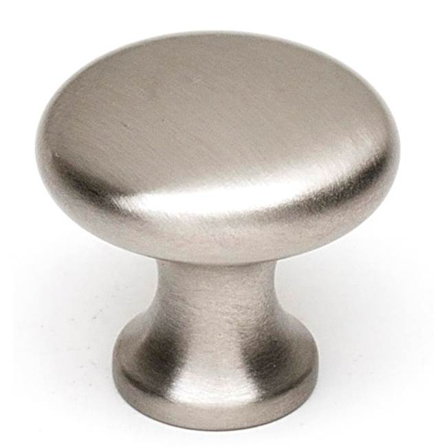 Traditional 1" Knob w/Satin Nickel Finish