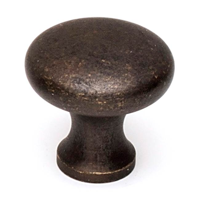 Traditional 3/4" Knob w/Barcelona Finish