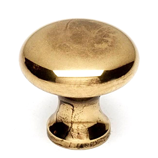 Traditional 3/4" Knob w/Polished Antique Finish