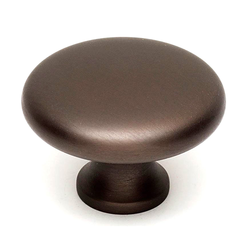 Traditional 1-1/2" Knob w/Chocolate Bronze Finish