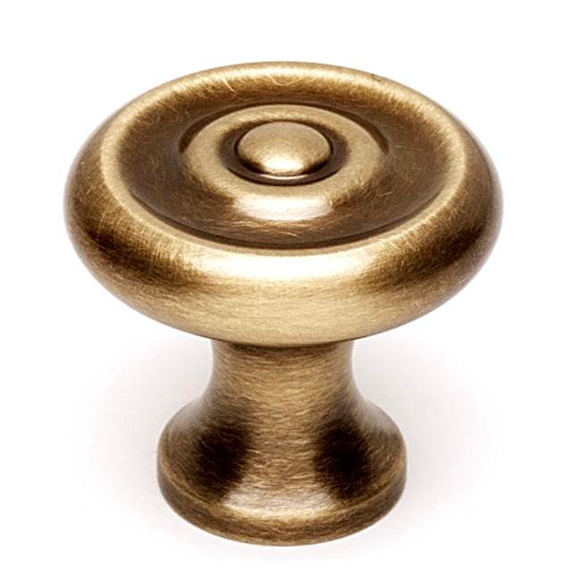 Traditional 1" Knob w/Antique English Finish