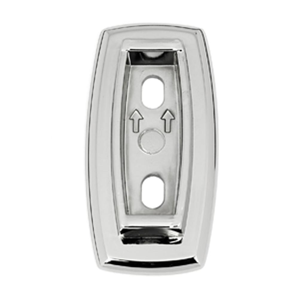 Euro 1-3/16" Base Plate w/Polished Chrome Finish