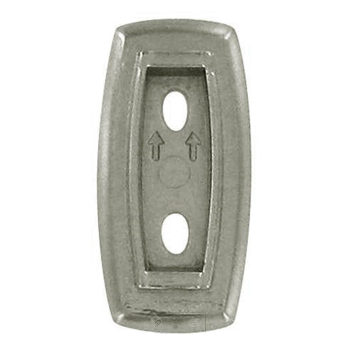 Euro 1-3/16" Base Plate w/Satin Nickel Finish