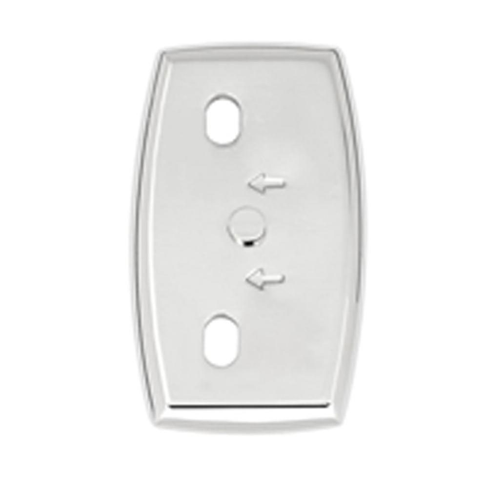 Euro 2-1/2" Base Plate w/Polished Chrome Finish