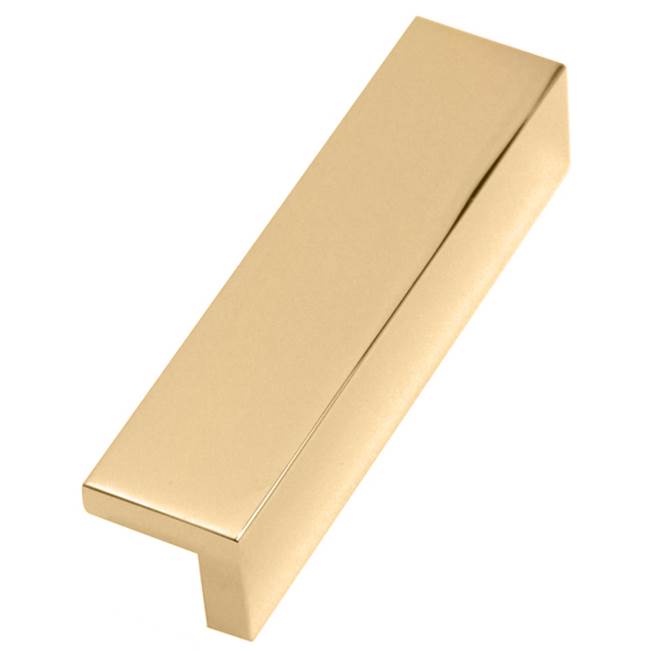 Tab Pull 3" in Polished Brass